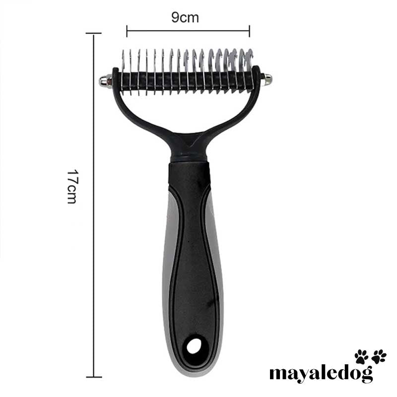 Brosse pour chien poil long - Mayaledog™